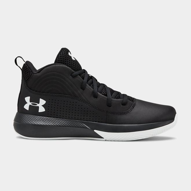 Under Armour Lockdown 4 - Dievcenske Basketbalove Topanky - Čierne/Biele